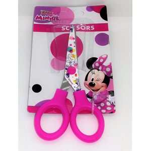 Kinderschaar Minnie Mouse - papierschaar - schaar Disney - 13 cm roze