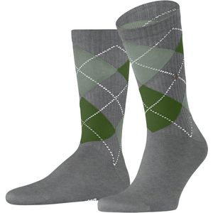 Burlington - Bond Street - Heren Sokken - Grijs Light Grey Melange - 1 Paar