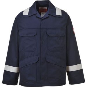 Bizflame - Plus Jack - Werkjack - Navy - CE Gecertificeerd, Vlamvertragend, 5 Zakken