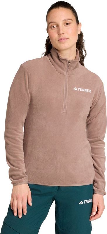 Adidas - Multi Essentials - Fleece - Halve Rits - 100% Gerecycled Polyester