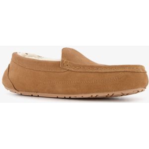 Hush Puppies suède heren pantoffels cognac - Maat 45 - Sloffen - Echt leer