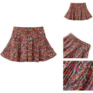 vidaXL Kinderrokje - Kinderrokjes - Kinderkleding - Kinderkled - Kinderrokje 128 meerkleurig