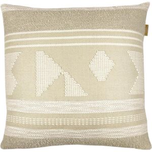 Sierkussen - Craft Offwhite Square - White - 50 Cm X 50 Cm