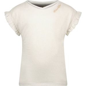 Like Flo F311-5440 Meisjes T-shirt - Off white - Maat 164