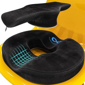 2-in-1 Donutkussen voor het verlichten van aambeien en staartbeenpijn