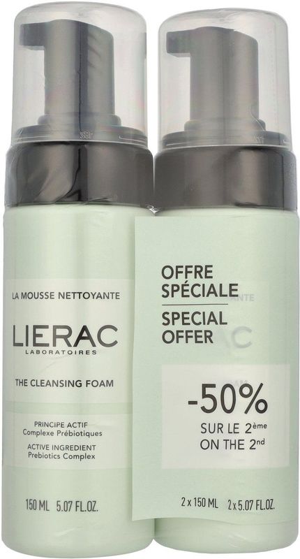 Lierac - The Cleansing Foam Duo Set - 300 ml - Gezichtscleansers