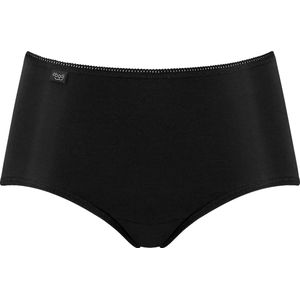 Sloggi 24/7 Microfibre Midi Dames Slip - Zwart - Maat 38