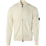 C.p. Company - Cardigan - Wit - Heren - Katoen