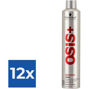 OSIS Haarspray - Session Strong Control 500 ml - Voordeelverpakking 12 stuks