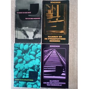 4 x Maigret , Georges Simenon , Paperback