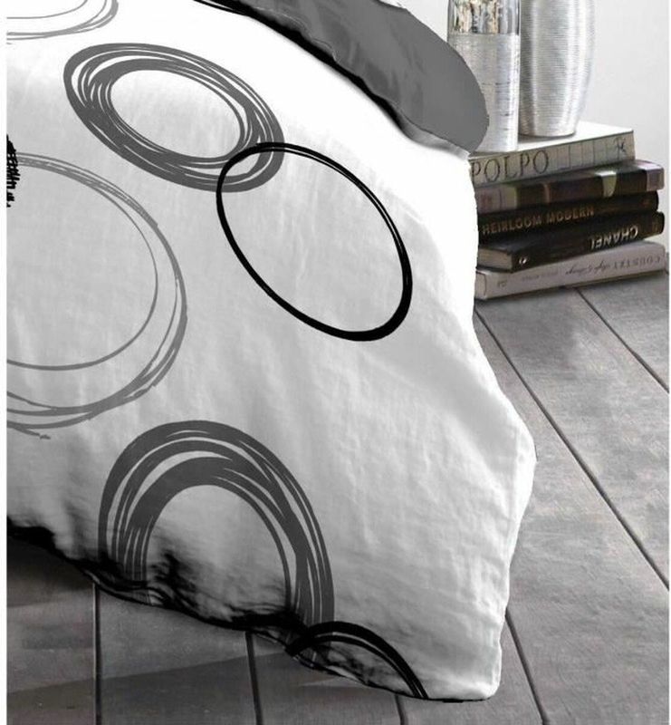 Dekbedovertrek - Wit - Katoen - 240x220 cm