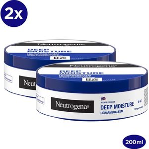 Neutrogena Noorse Formule Deep Moisture - lichaamsbalsem - 2 x 200ml