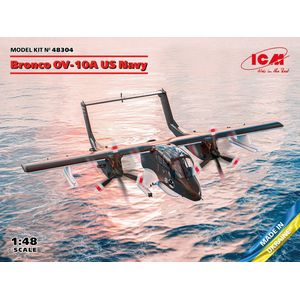 1:48 ICM 48304 Bronco OV-10A US Navy Plastic Modelbouwpakket
