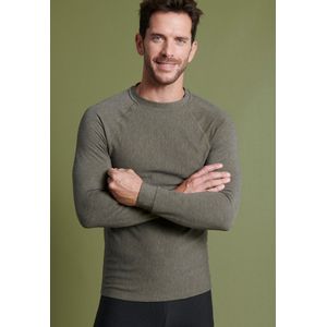 Damart - Heren-T-shirt ronde hals comfort Thermolactyl 4 - Heren - Groen - (94-101) M