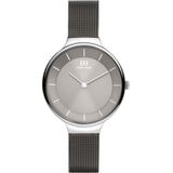 Danish Design horloge Georgia Grey Silver Mesh IV64Q1272 - Silver - Analog
