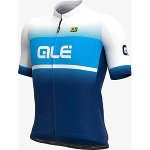 Ale SS Jersey Solid Blend - LichtblauwMarineblauw - XXXL - Valt klein