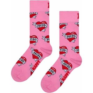 Happy Socks - Super Mom - Huissokken - Roze