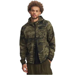 Under Armour Unstoppable Fleece Camo Jas Groen XL / Regular Man