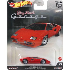 Lamborghini - Countach LP5000 QV - Miniatuurauto - Rood - HotWheels HCK09