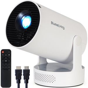 Blume Living - HY300 - LED Beamer - Ultra Smart Projector - 4K-ondersteuning - Draagbare Home Cinema