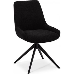 Rootz Eetkamerstoel - Draaistoel - Moderne eetkamerstoelen - Luxe comfort - Eigentijds design - Flexibele zitting - 64cm x 56cm x 87cm