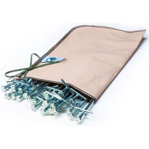 ESVO - Rotspennen Tarzan - 23 cm - Staal - 25-PACK + ESVO Haringzak