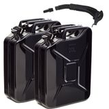 BW® - 20 Liter - Metalen Benzinejerrycan - Robuuste Kwaliteit - TÜV en UN-gecertificeerd