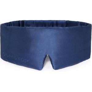 Dore & Rose - Nº 65 Ciel Nocturne - Slaapmasker - Donkerblauw - Zijden Slaapmasker
