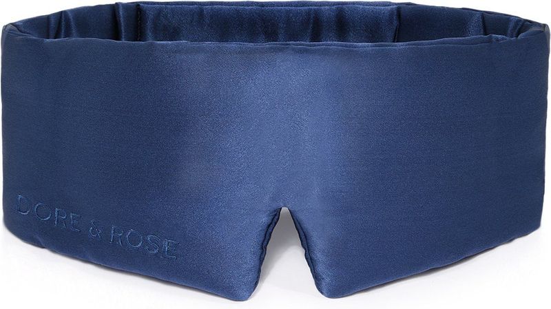 Dore & Rose - Nº 65 Ciel Nocturne - Slaapmasker - Donkerblauw - Zijden Slaapmasker
