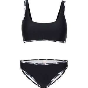 Bikini classic style - Zwart ziczac 128-134
