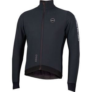 Nalini - Heren - Fietsjack winter - Warm Wielrenjack - Zwart - NEW ERGO WARM JKT (CMP) - L