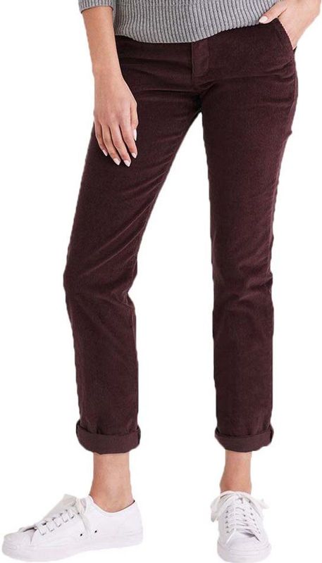 Dockers Weekend Slim Ankle Chino Broek Rood 25 / Vrouw