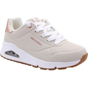 Skechers Uno Gen1 - Shimmer Away - Meisjes Sneakers - Naturel