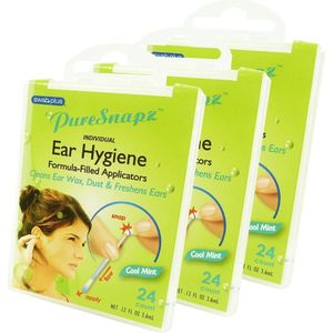 SwabPlus Pure Snapz Ear Hygiene Oorverzorging Reiniging Reis-multipack - 3-Pack