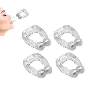 Hypify® | Anti-snurk neus clip | Magnetisch | Werkt Tegen Snurken | Een Betere Nachtrust - 4 Stuks