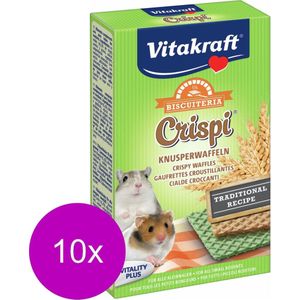 Vitakraft Knaagwafels Hamster - Knaagdiersnack - 10 x 10 g