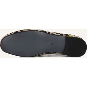 Notre-V - 6112 Loafers - Instappers - Beige - Suède - Blokhak 2 cm