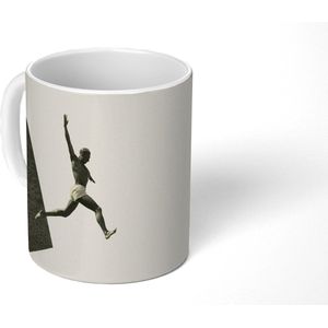 Mok - Koffiemok - Vintage - Man - Design - Mokken - 350 ML - Beker - Koffiemokken - Theemok
