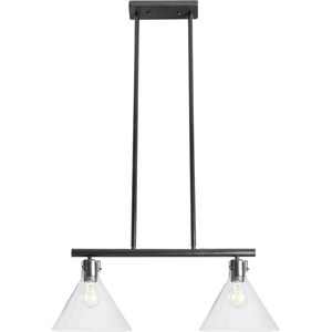 TooLight APP317-2CP Hanglamp - E27 - 2 Lichtpunten - Zwart