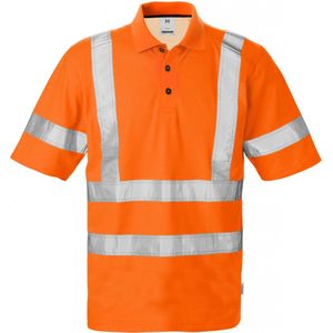 Fristads Hi Vis Poloshirt Klasse 3 7025 Phv - Hi-Vis oranje - S