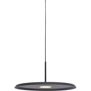 Hanglamp Osorno Zwart - Ø35cm - LED 7W 2700K 961lm - IP20 - Dimbaar > lampen hang zwart | hanglamp zwart | hanglamp eetkamer zwart | hanglamp keuken zwart | led lamp zwart | sfeer lamp zwart | design lamp zwart | lamp modern zwart | pendel zwart