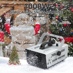 DJLicht 1000W sneeuwmachine met afstandsbediening - disco effect - dj verlichting - special effect