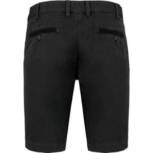 Bermuda/Short Heren 44 NL (38 FR) Kariban Washed Charcoal 100% Katoen