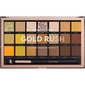 Profusion Oogschaduw Pro Artistry Palette - Oogschaduw Palette - Oogschaduw Primer - 21 Kleuren - Gold Rush