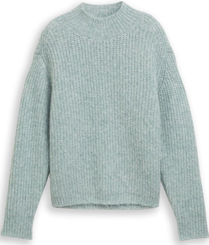 TOM TAILOR DENIM - Trui - Lichtblauw - Knitwear - Lange Mouw