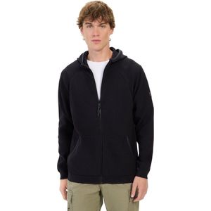 camel active - Gebreid Vest - Donker Blauw - Met Ritssluiting