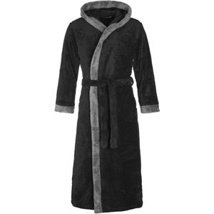 Di Vadini Unisex Prato badjas met capuchon I ochtendjas wollig I nachtkleding van luxe microvezel I kimono met keuze uit kleuren en maten XXS - 5XL I badmantel Öko-Tex Standard 100