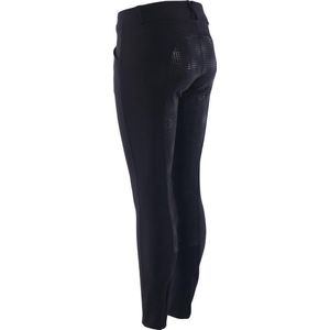 Horze Rijbroek Grand Prix Siliconen Zwart - Zwart - 36