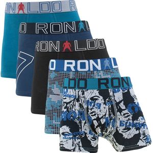 CR7 jongens 5P boxers basic print multi - 116/128