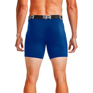 Under Armour Charged Cotton 6In 3 Pack Fitness Onderbroek Heren - Maat XS